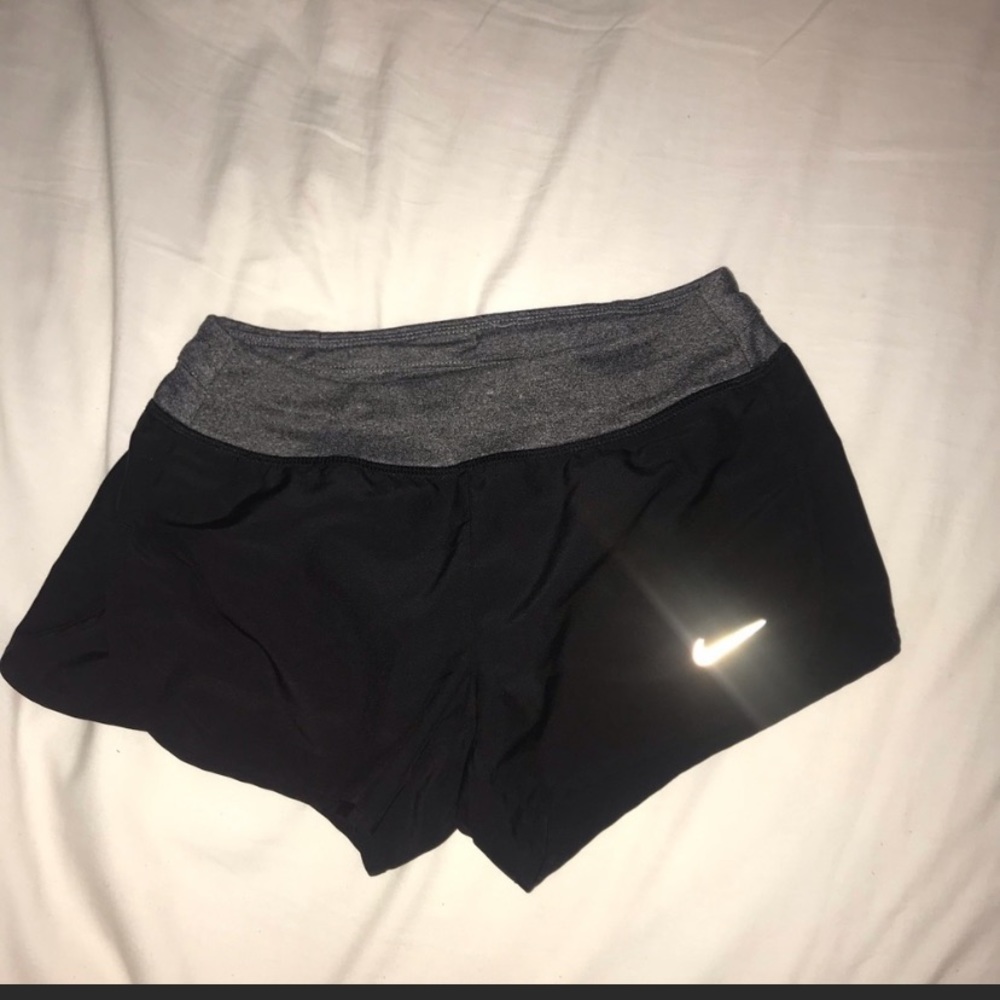 Girls Black Nike Shorts